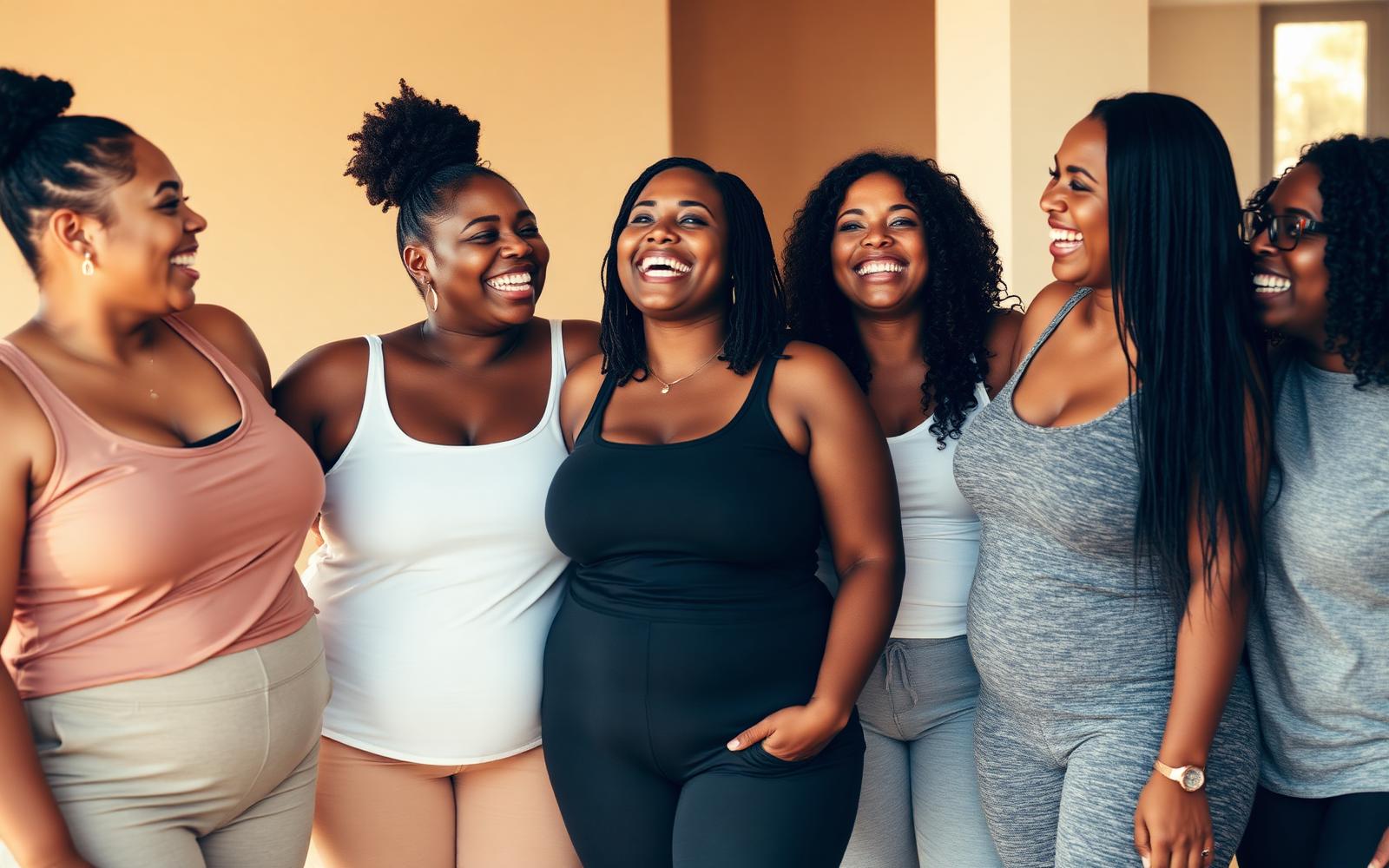 Women of every size in Second Skin activewear